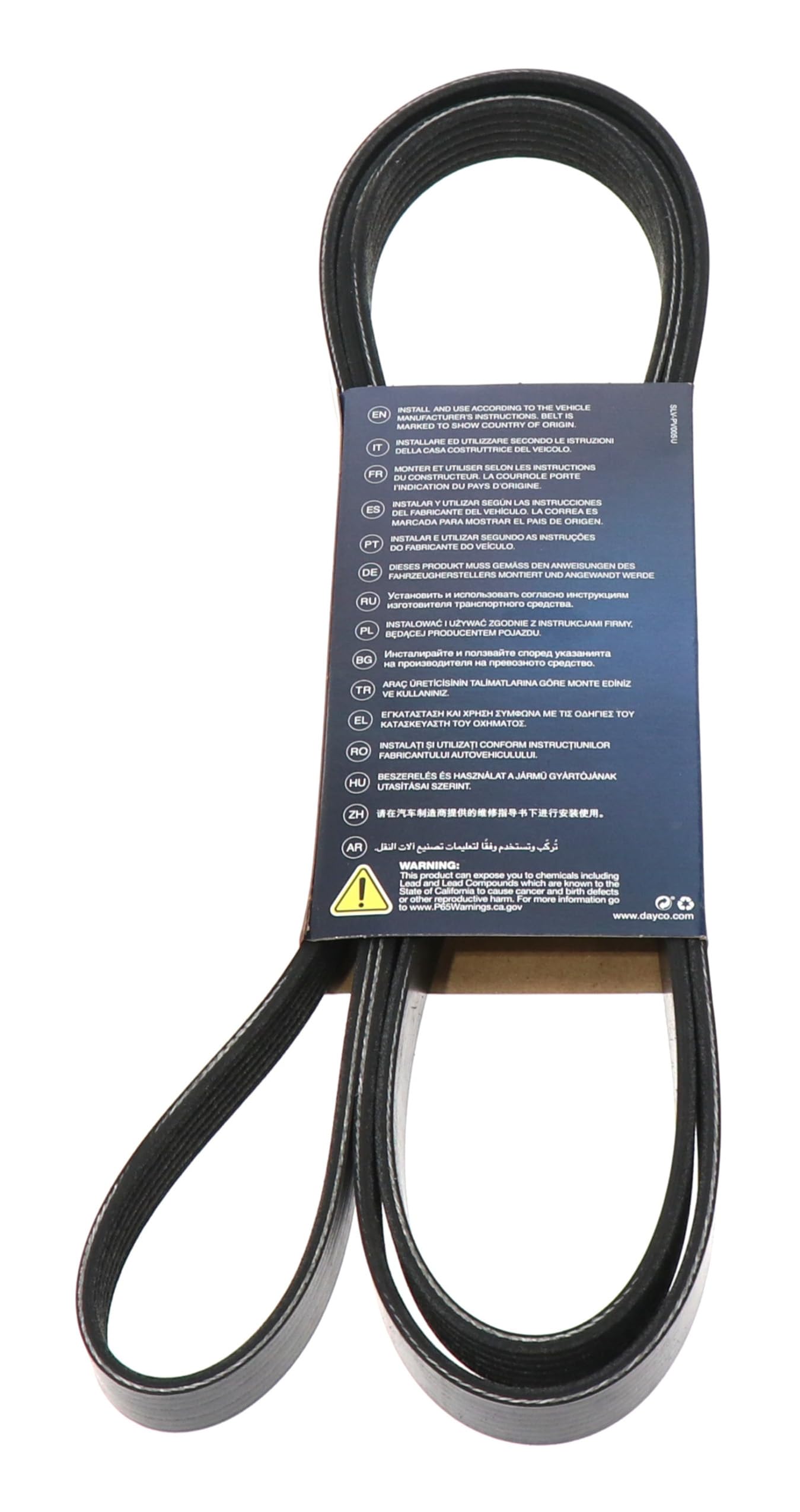 Amazon.com: Dayco 5060935 Serpentine Belt 93.5” Long 6-Rib Belt